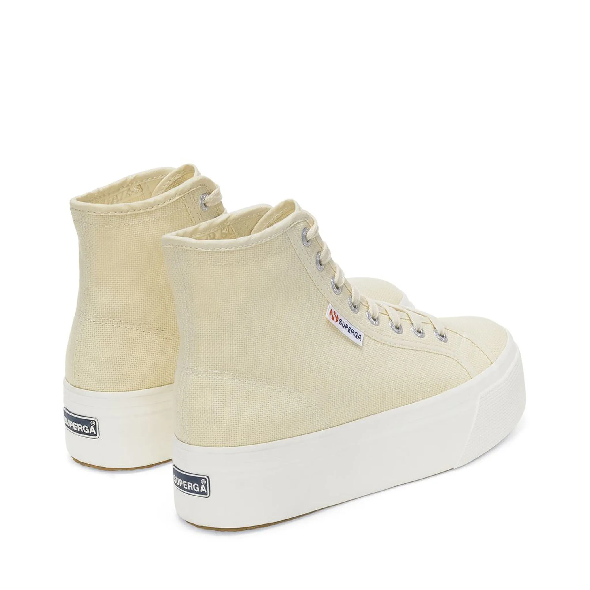 2708 High Top Sneakers - Beige