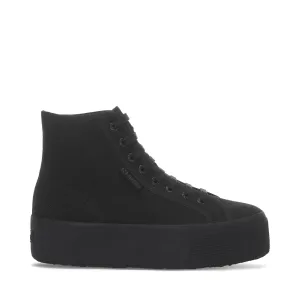 2708 High Top Sneakers - Total Black Bristol