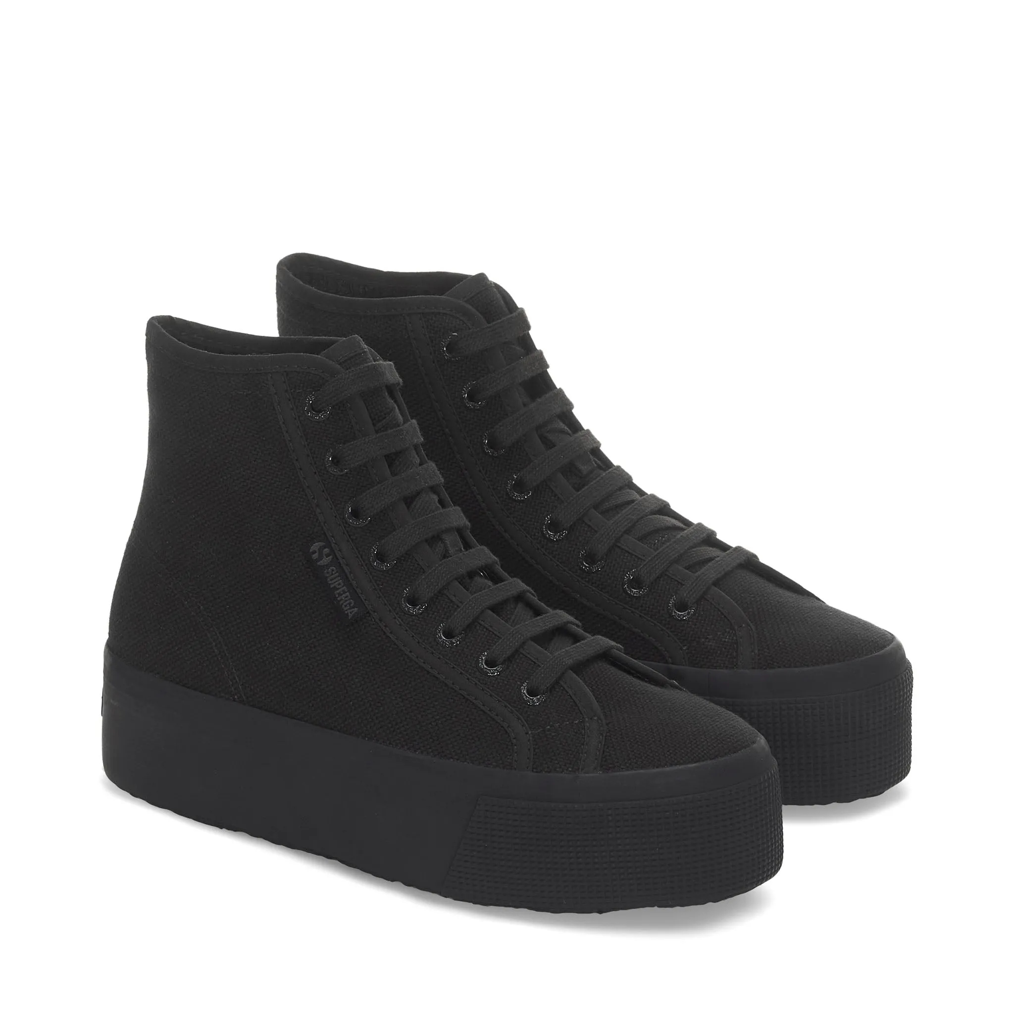 2708 High Top Sneakers - Total Black Bristol