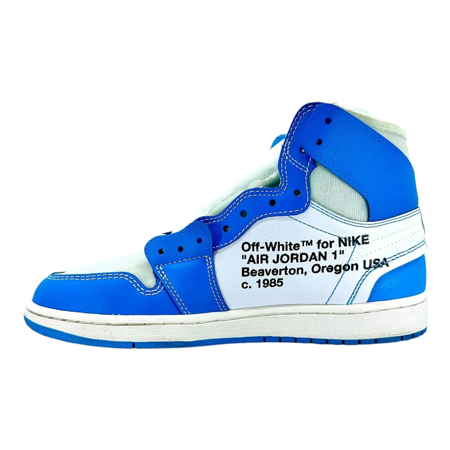 Air Jordan 1 Retro High Off-White University Blue Pre-Owned