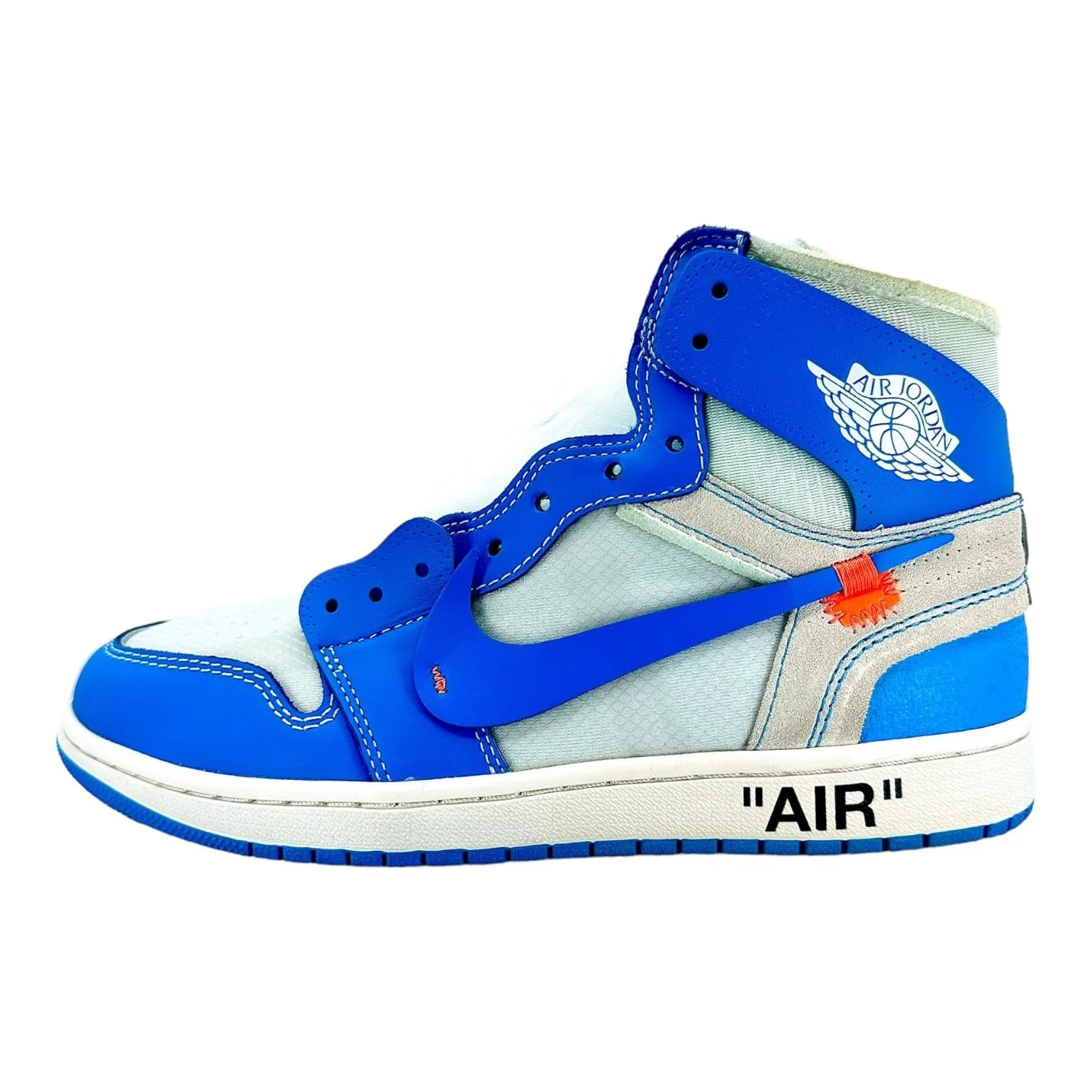 Air Jordan 1 Retro High Off-White University Blue Pre-Owned