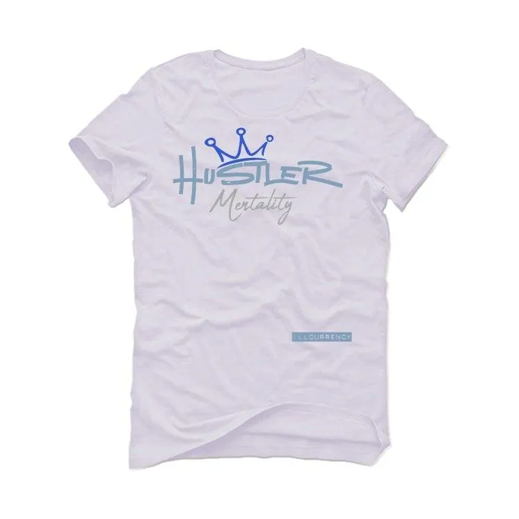 Air Jordan Retro 1 Retro High OG Hyper Royal White T-Shirt (Hustler Mentality)