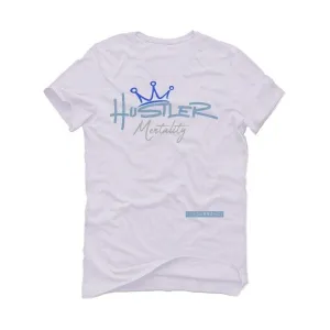 Air Jordan Retro 1 Retro High OG Hyper Royal White T-Shirt (Hustler Mentality)