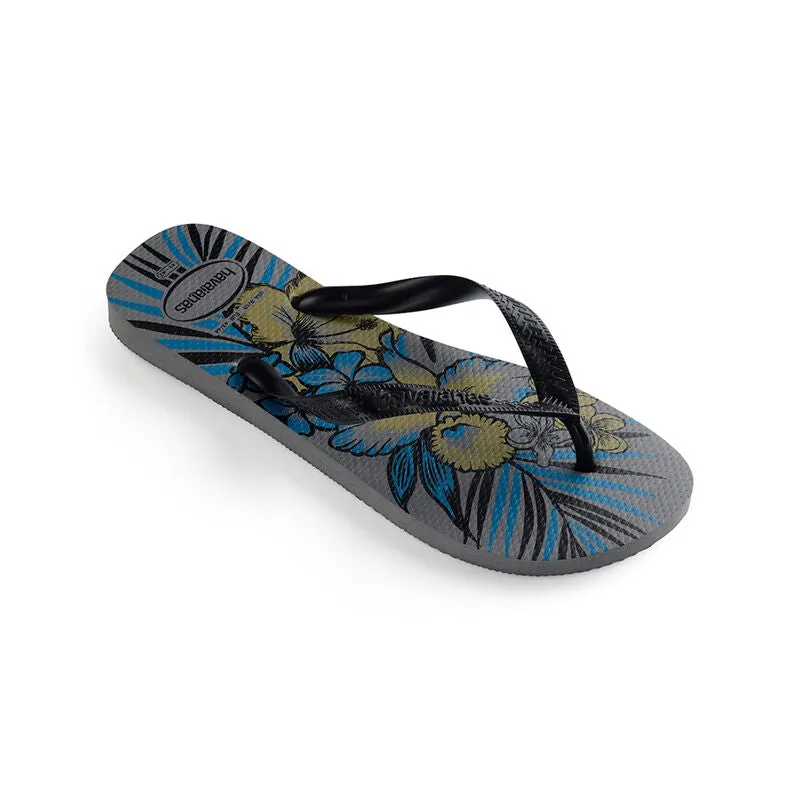 Aloha Flip Flops by Havaianas, Black/Black/Black