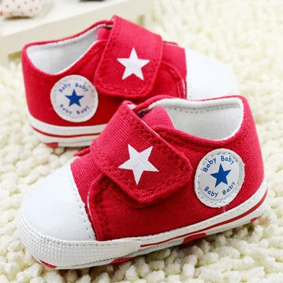 Baby soft sapatos non-slip star fashion Children sneakers