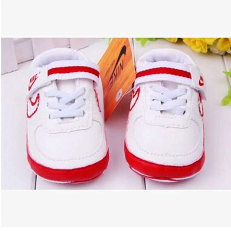 Baby Sports Shoes Soft Sole Cross-tied Infant Toddler Boys Girls Kids Shoes First Walkers Footwear