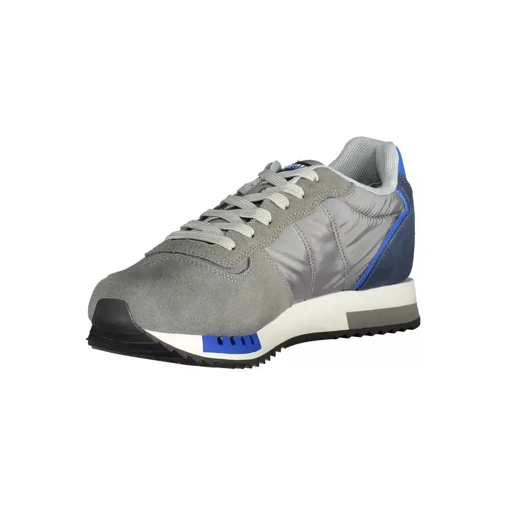 Blauer Gray Leather Men Sneaker