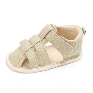 Boaz - Newborn Baby Leather Sandals First Walker