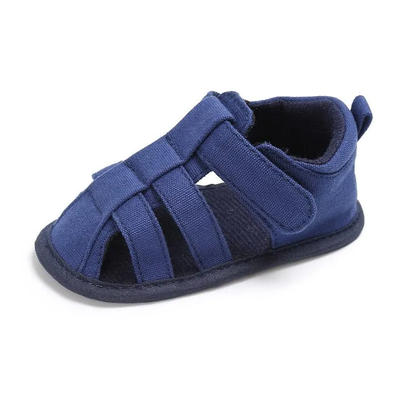 Boaz - Newborn Baby Leather Sandals First Walker