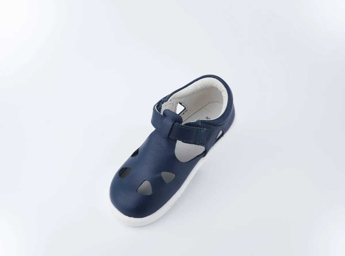 Bobux Zap Boys Girls Navy Summer Shoe