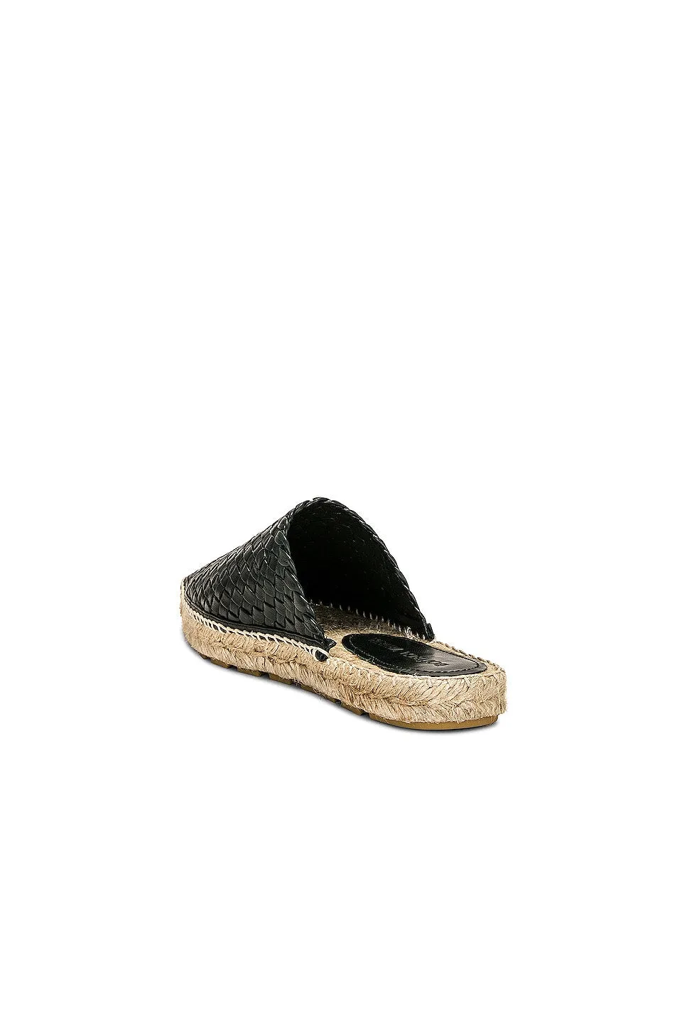 Bottega Veneta Open Back Espadrilles in Inkwell