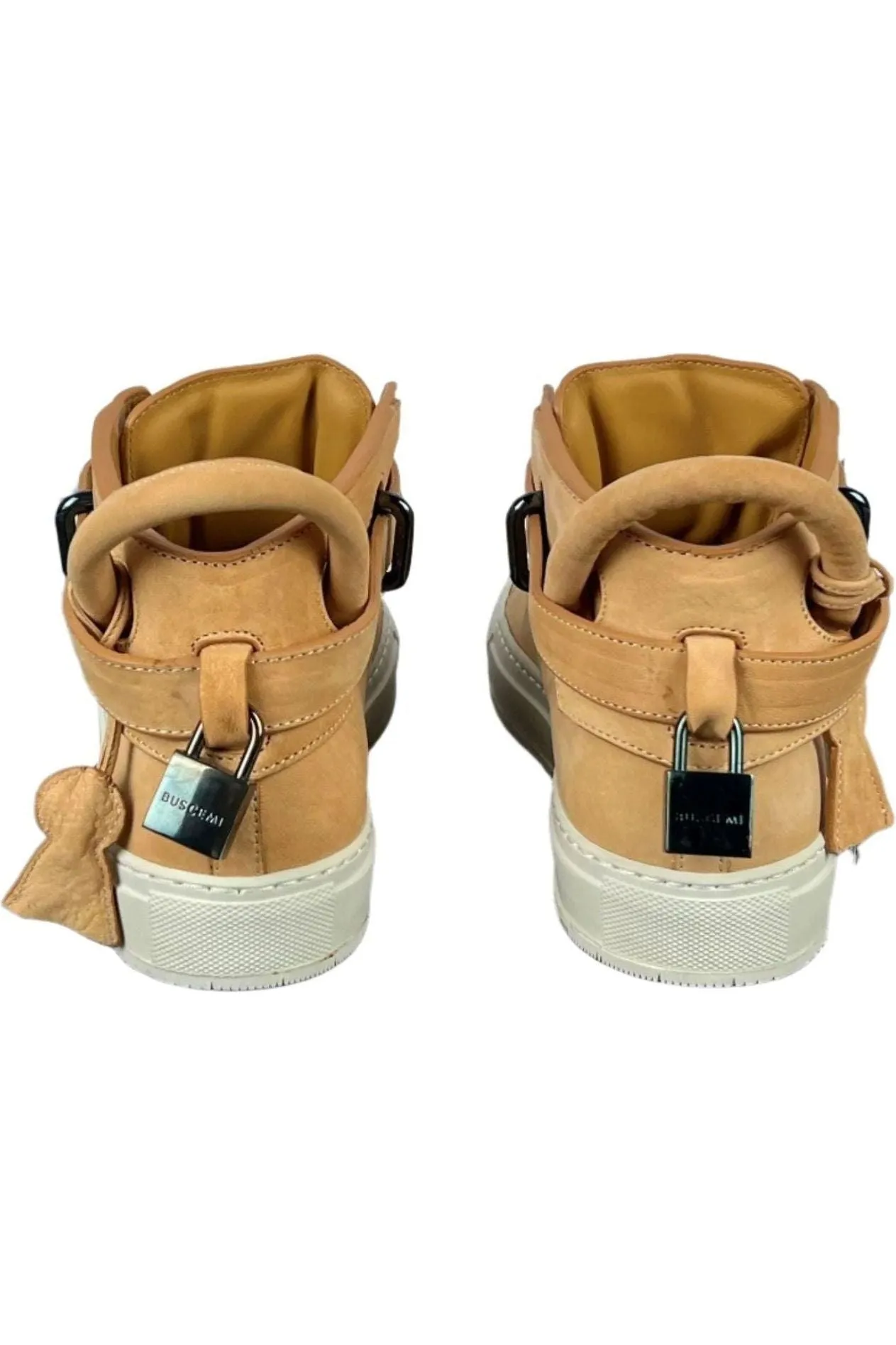 Buscemi Men's 100MM Vegtan/Avorio Leather Sneakers SAMPLE