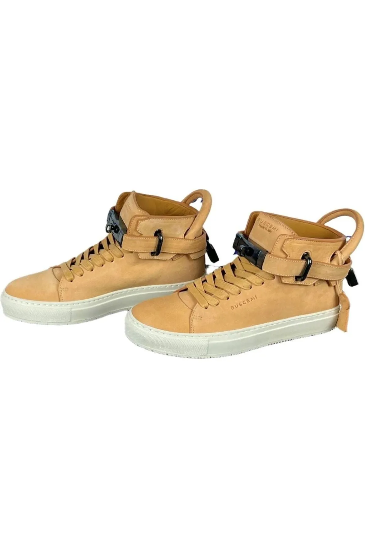 Buscemi Men's 100MM Vegtan/Avorio Leather Sneakers SAMPLE