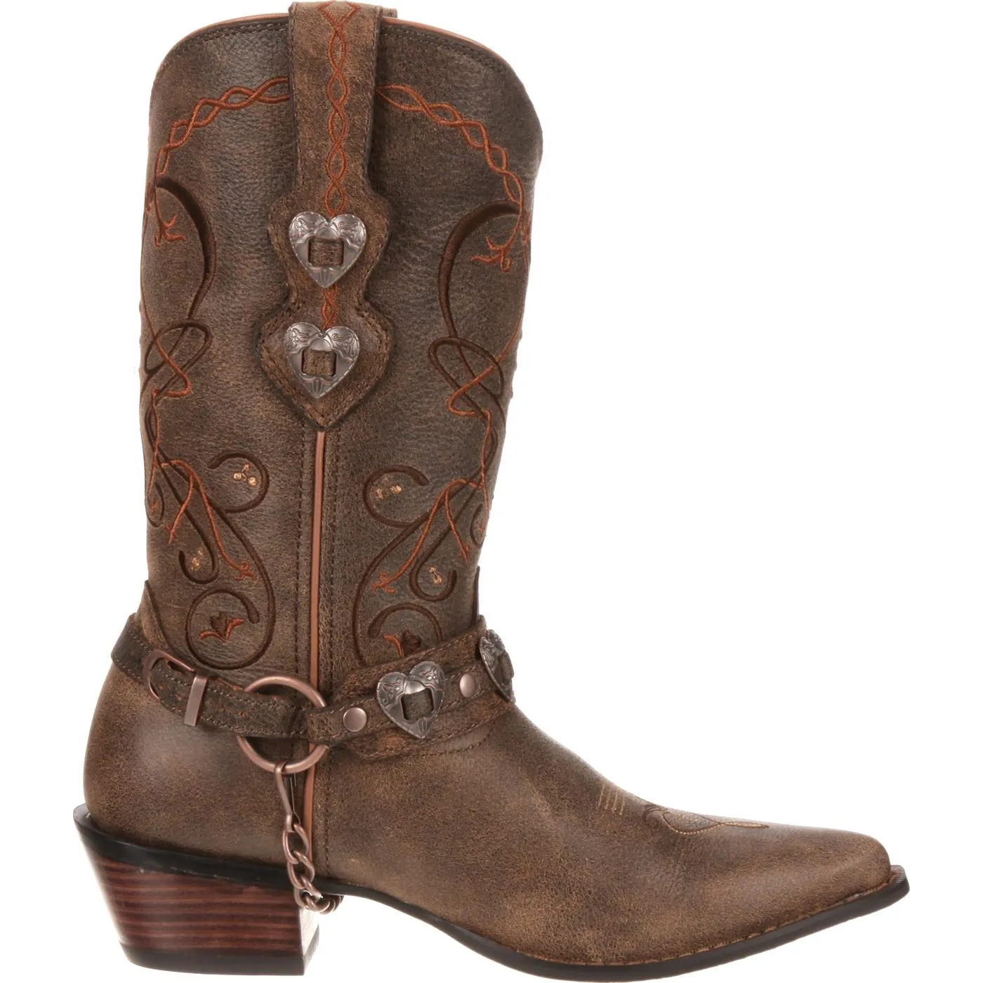 Durango | Women's Crush Heartbreaker Boot Dusk to Dawn | Brown