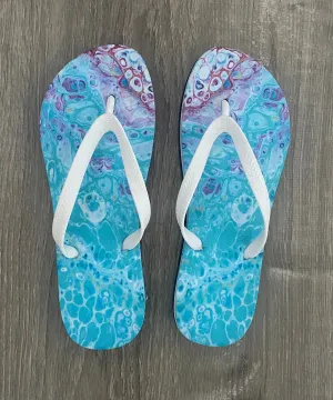 Flip Flops Sunset Beach