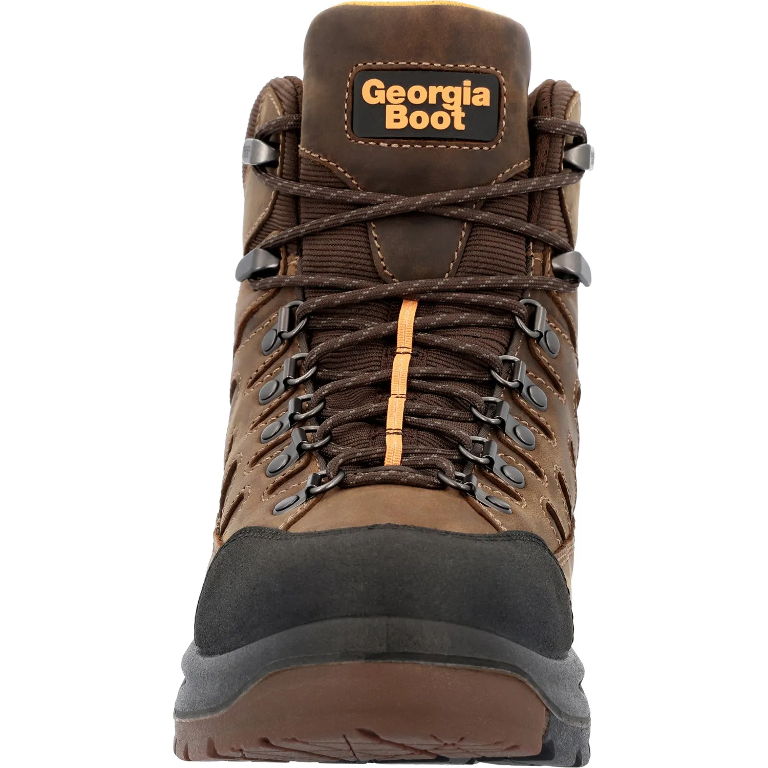 Georgia Mens OT Waterproof Hiker Brown Leather Work Boots