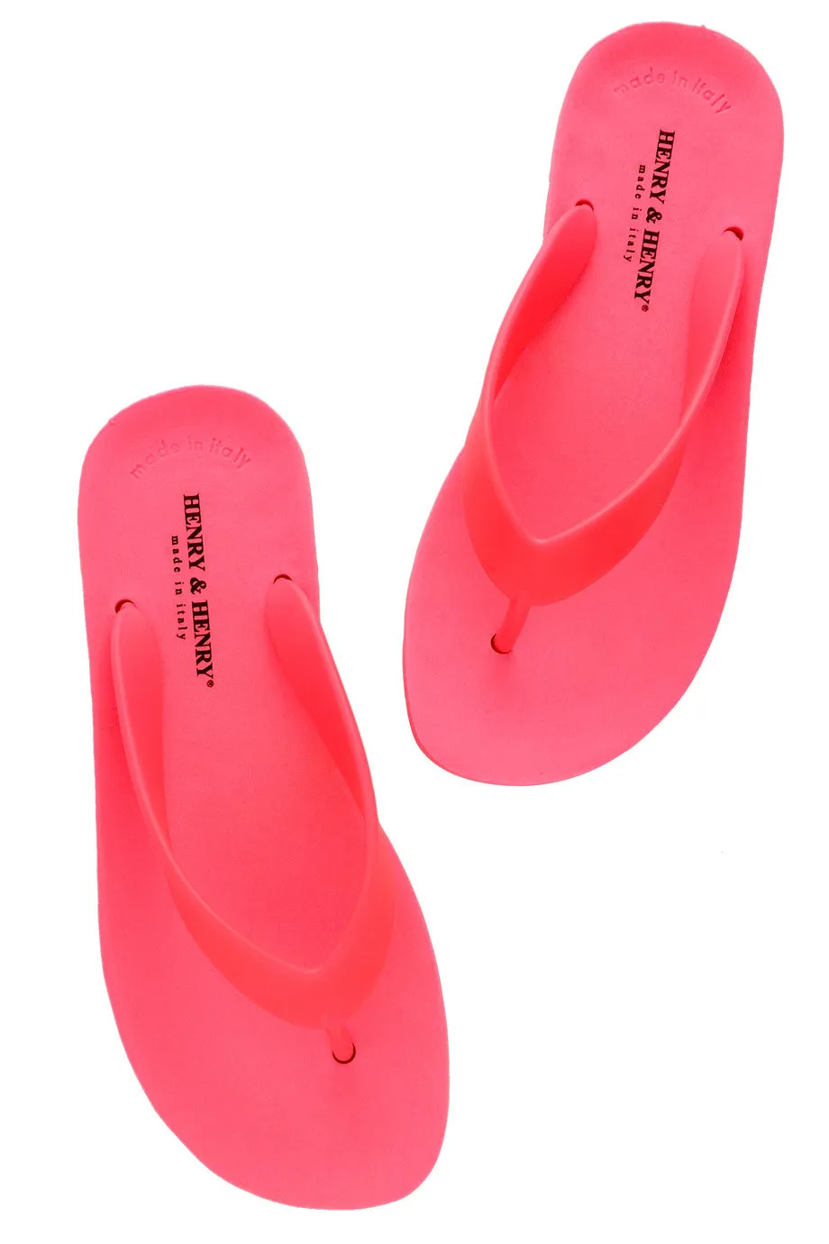 HENRY & HENRY FLIPPER Fuchsia Fluo Flip Flops