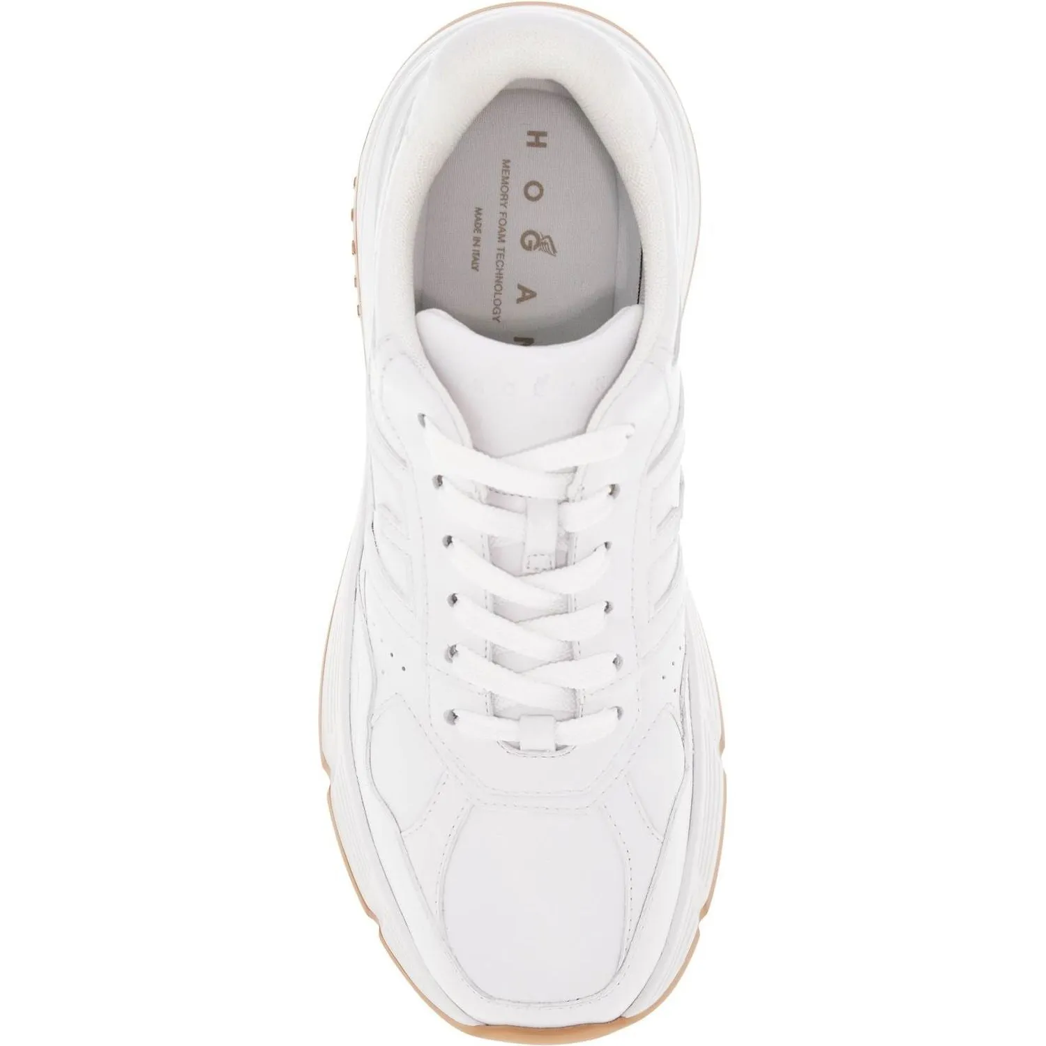 HOGAN Hyperlight smooth leather sneakers