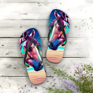 Horse Flip Flops   Beach = 💕