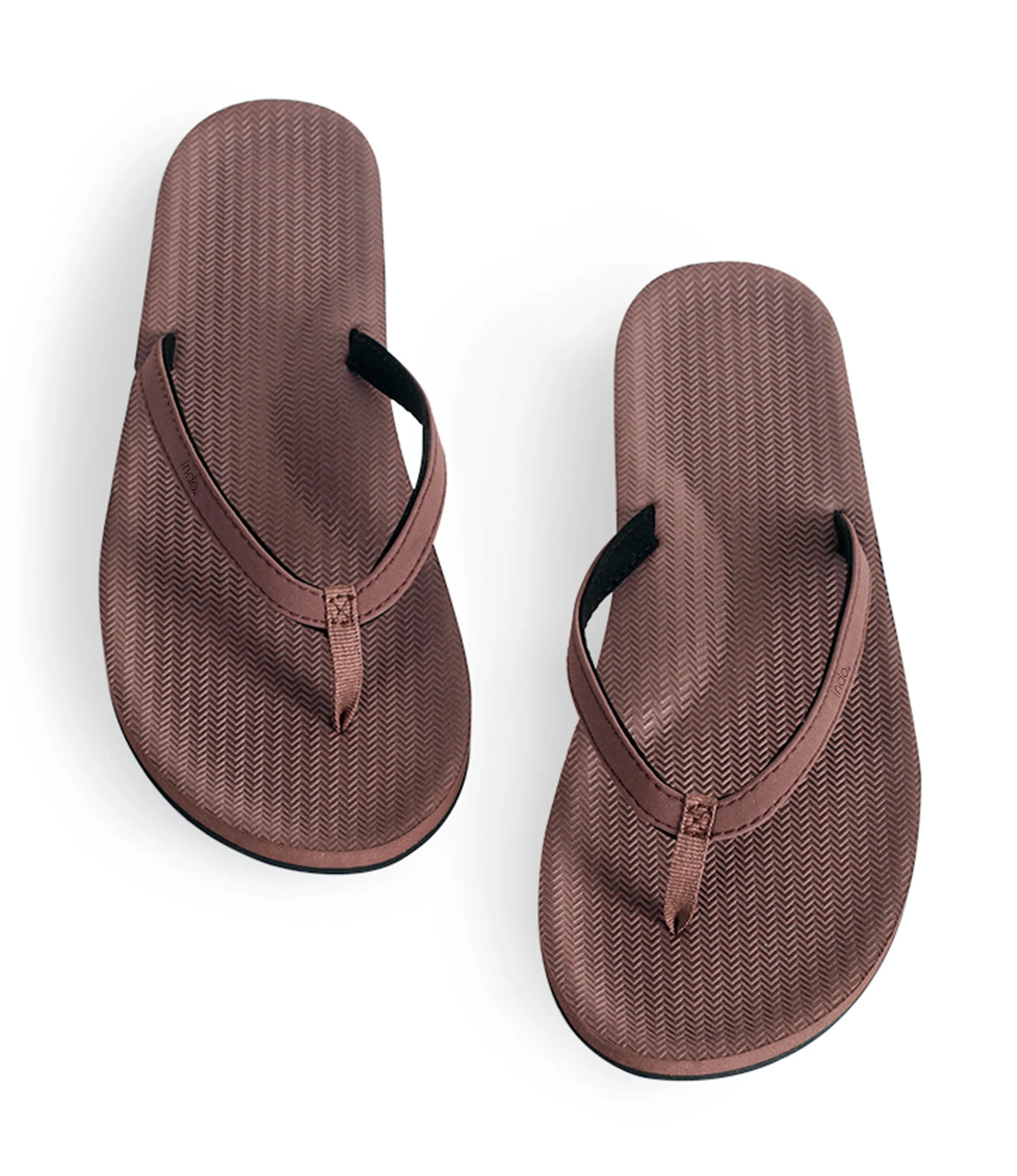 Indosole Essentials Flip Flops Women Soil