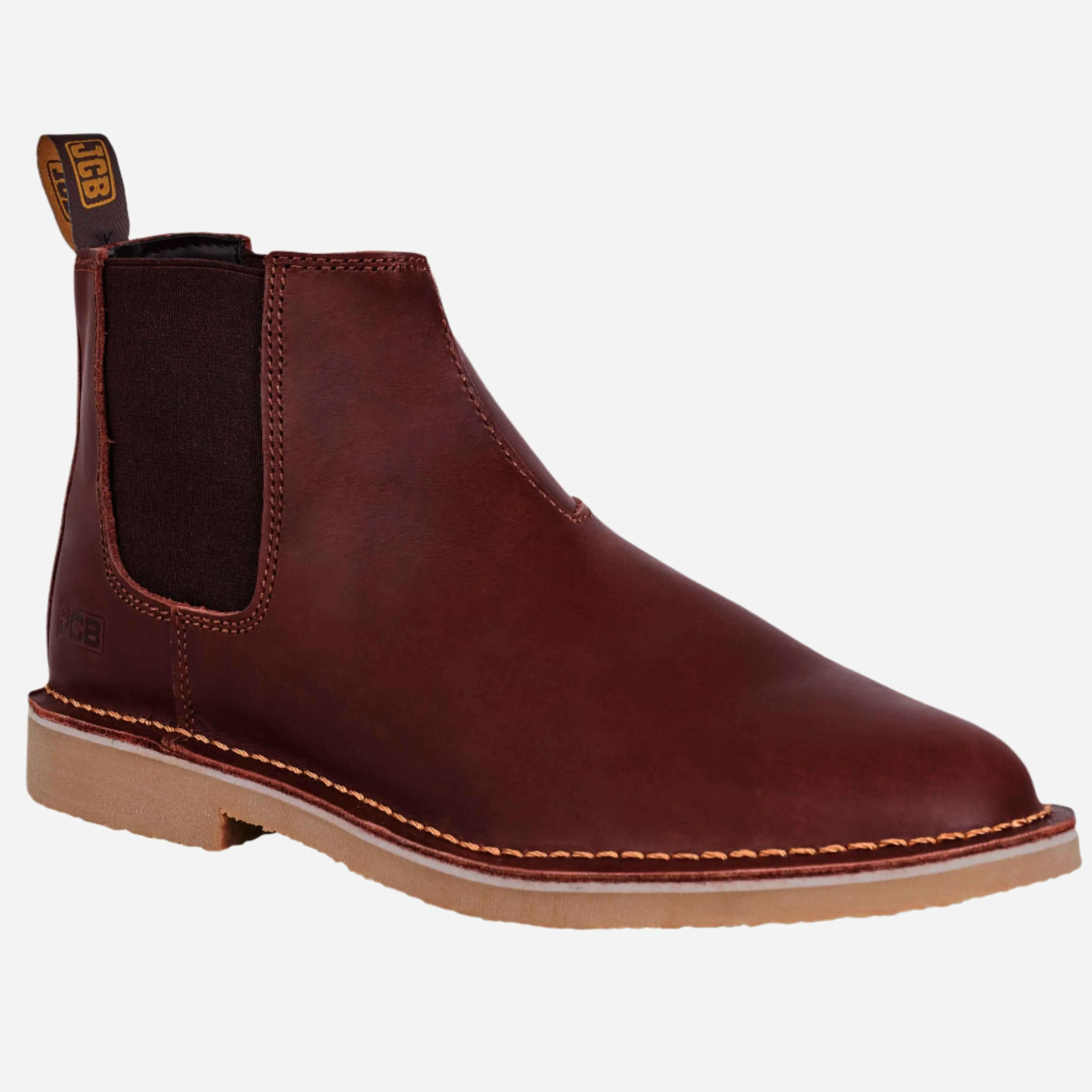 JCB DESERT SLIP-ON VELLIES BROWN