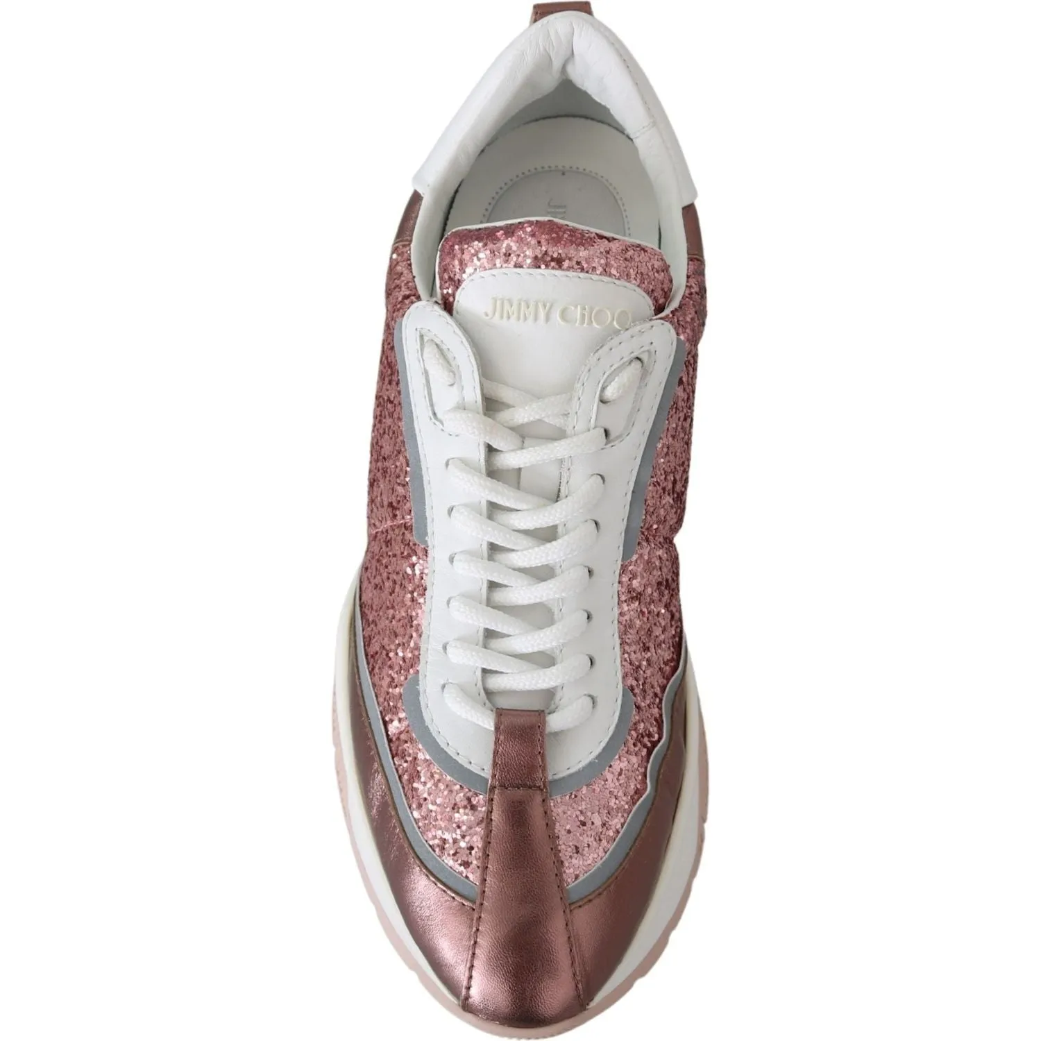 Jimmy Choo Candyfloss Glitter Sneaker Euphoria