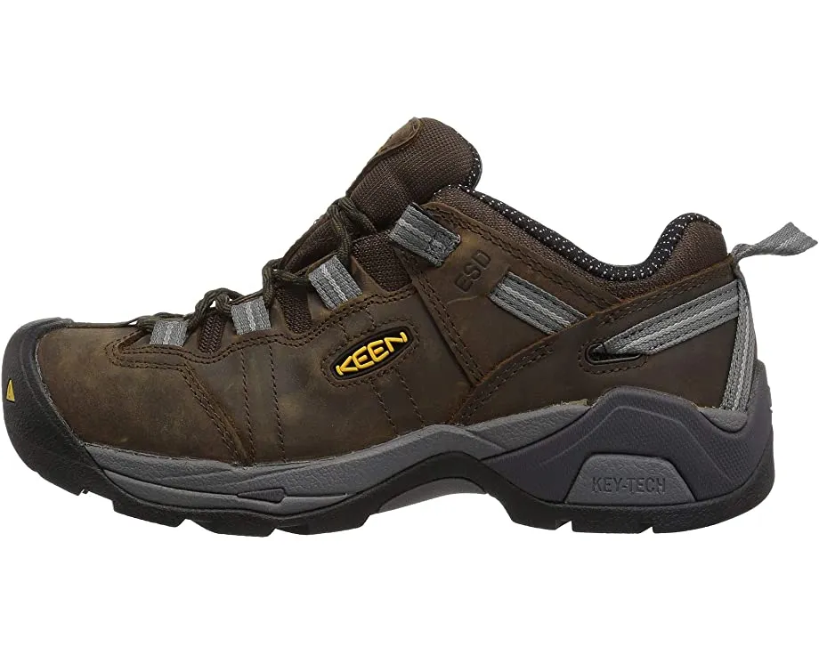 Keen Utility Detroit XT Steel Toe ESD Boots, Khaki