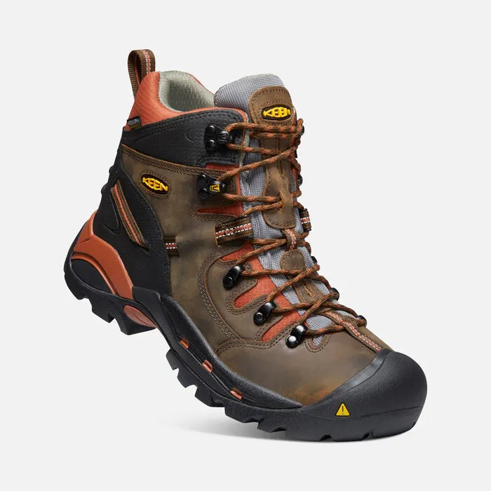 KEEN UTILITY MEN'S PITTSBURGH 6" WATERPROOF SOFT TOE BOOT