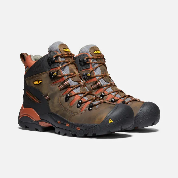 KEEN UTILITY MEN'S PITTSBURGH 6" WATERPROOF SOFT TOE BOOT