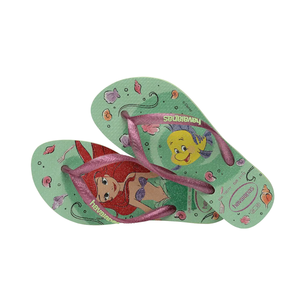 Kids Slim Princess Flip Flops