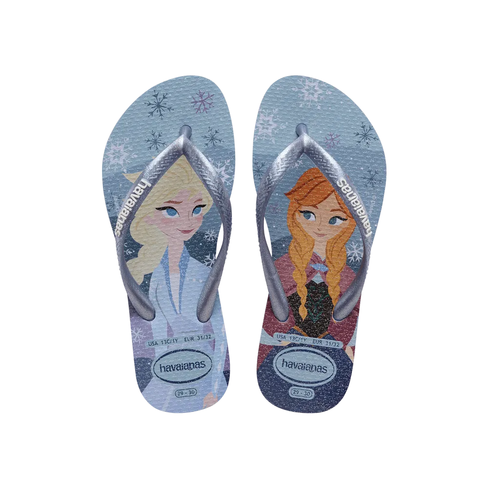 Kids Slim Princess Flip Flops