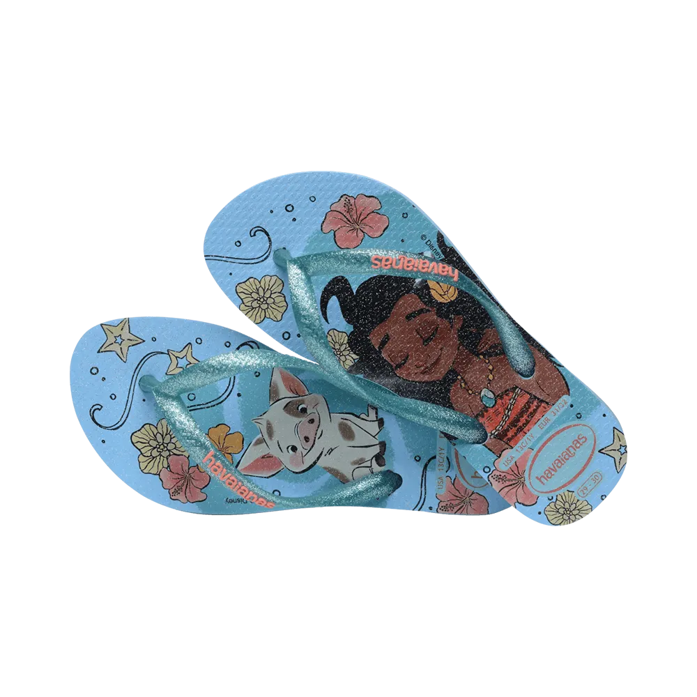 Kids Slim Princess Flip Flops