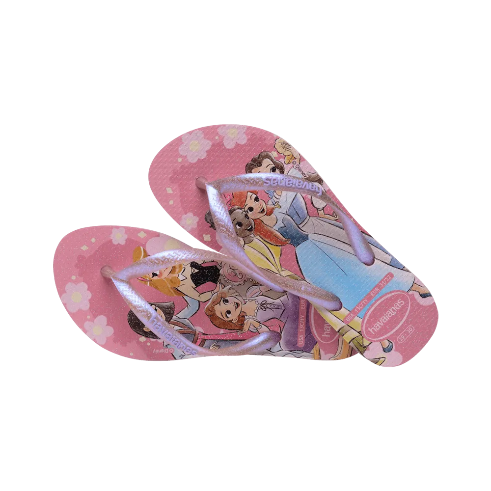 Kids Slim Princess Flip Flops