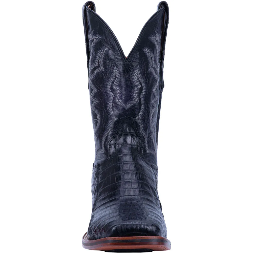 Kingsly Caiman Square Toe Cowboy Boots