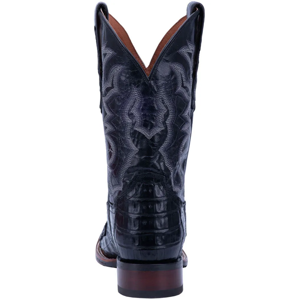 Kingsly Caiman Square Toe Cowboy Boots