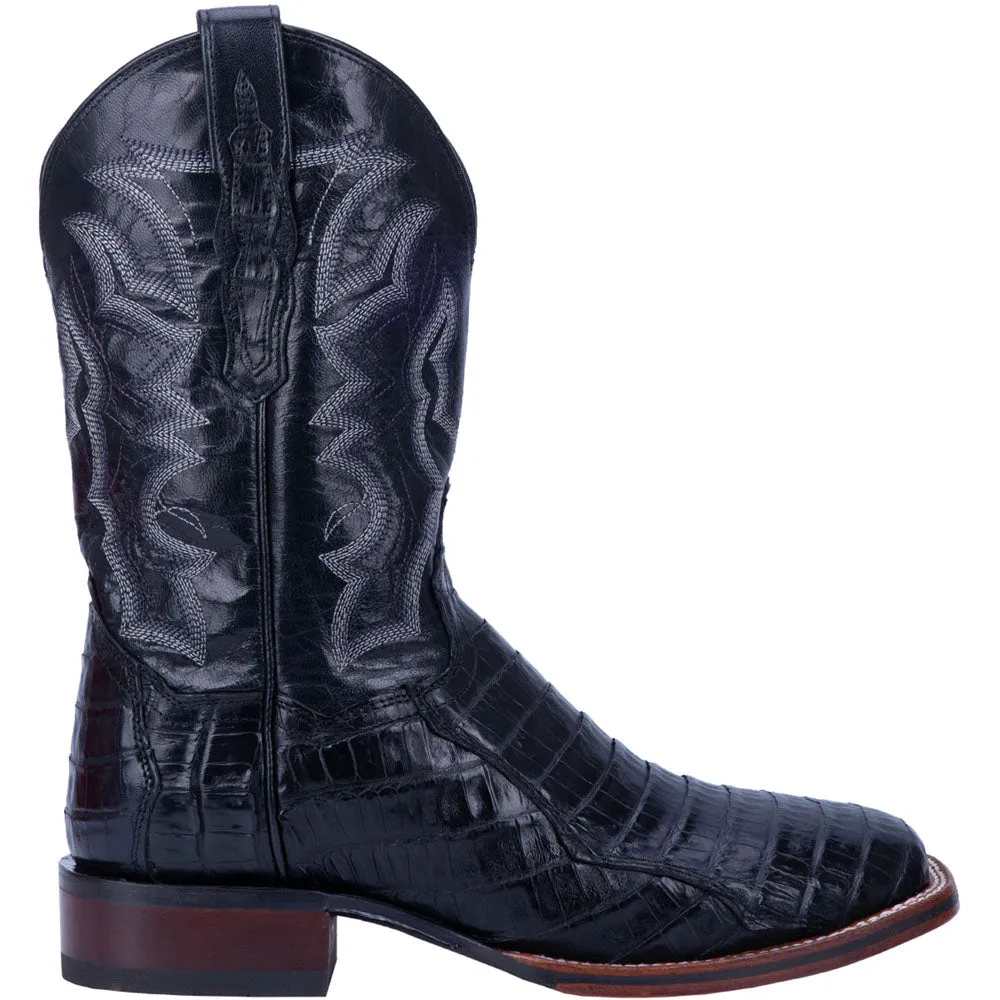 Kingsly Caiman Square Toe Cowboy Boots