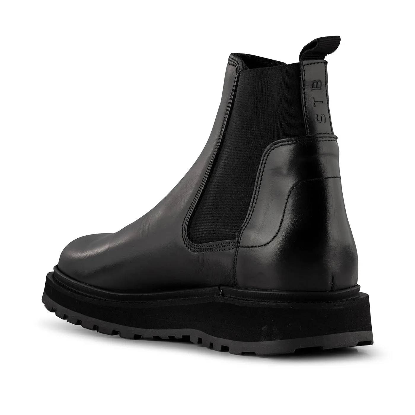 Kite chelsea boot leather - BLACK