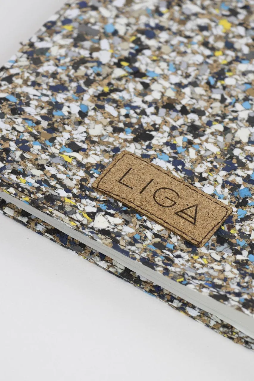 Liga Beach Clean A5 Notebook Cover and Notebook