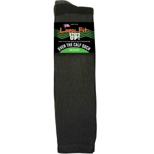 Loose Fit Stays Up Over the Calf Athletic Socks