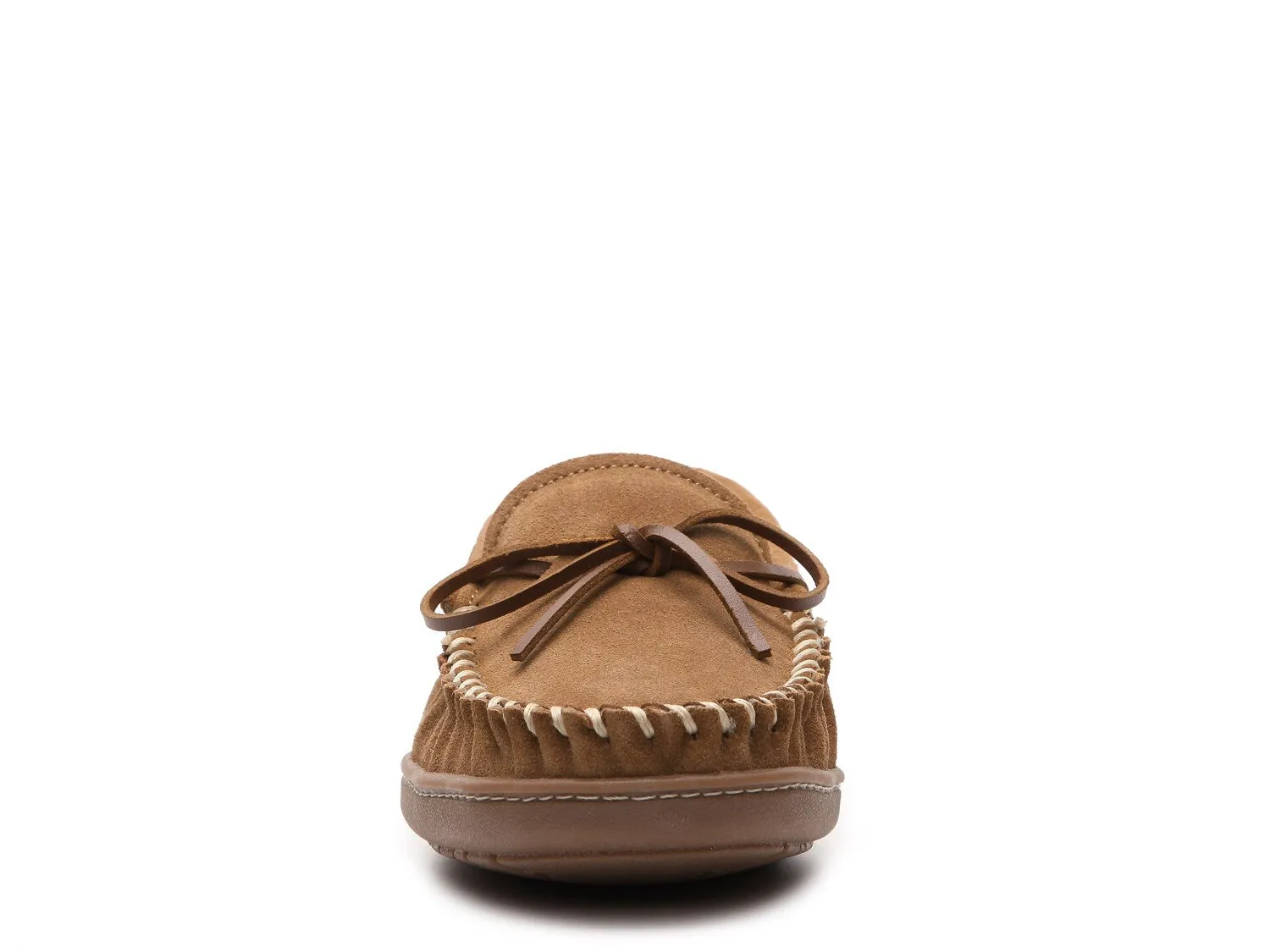 Minnetonka Trevor slippers, tan