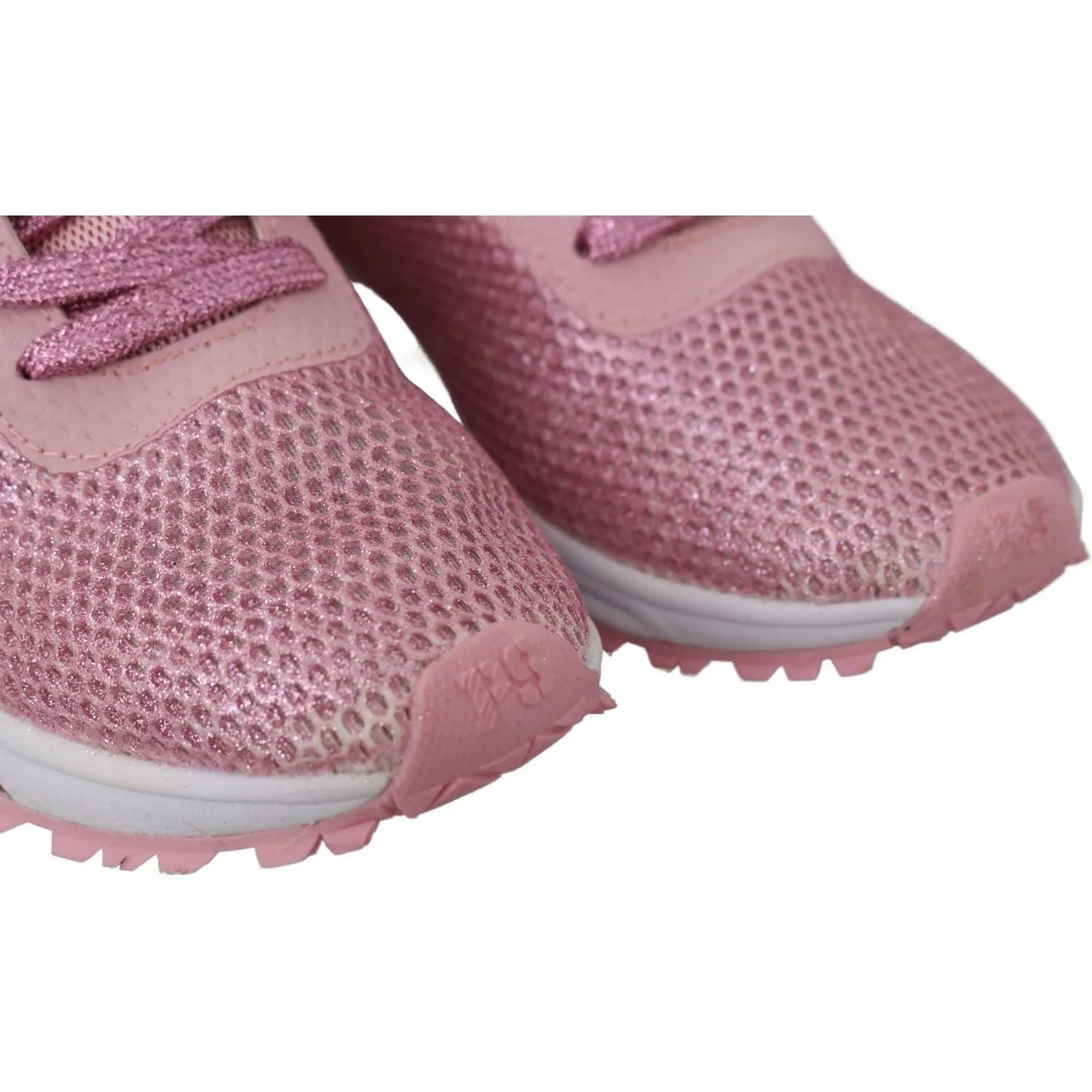 Plein Sport Chic Powder Pink High-Craft Sneakers