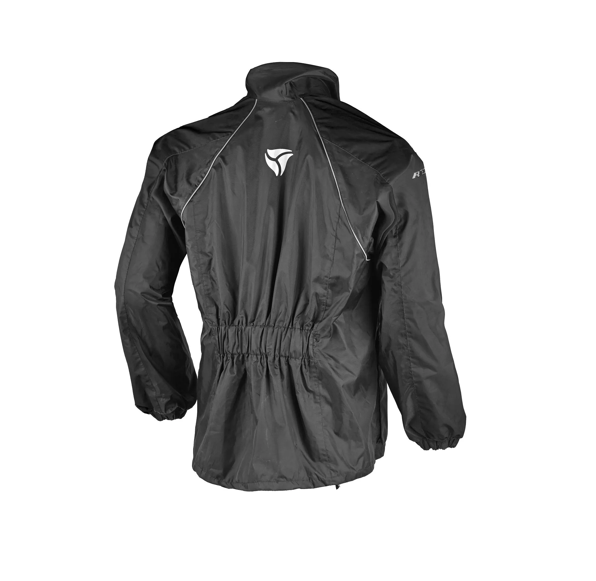 R-TECH Camou Waterproof Rain Tracker Jacket  - Black