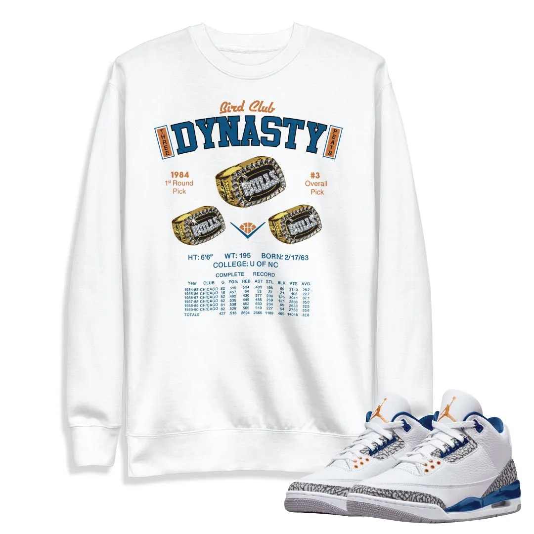 Retro 3 Wizards PE Dynasty Sweatshirt