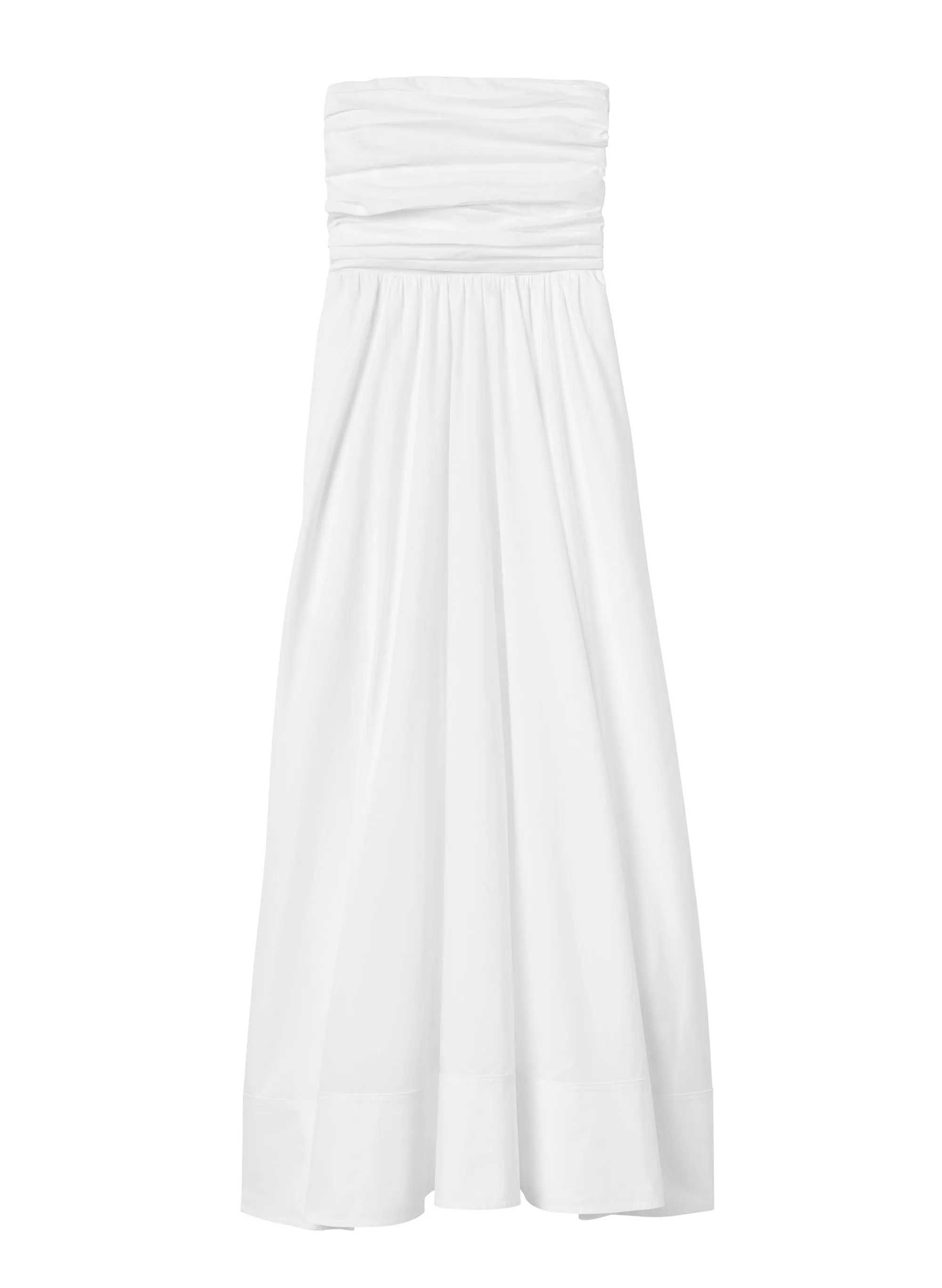 Tate Strapless Midi Dress