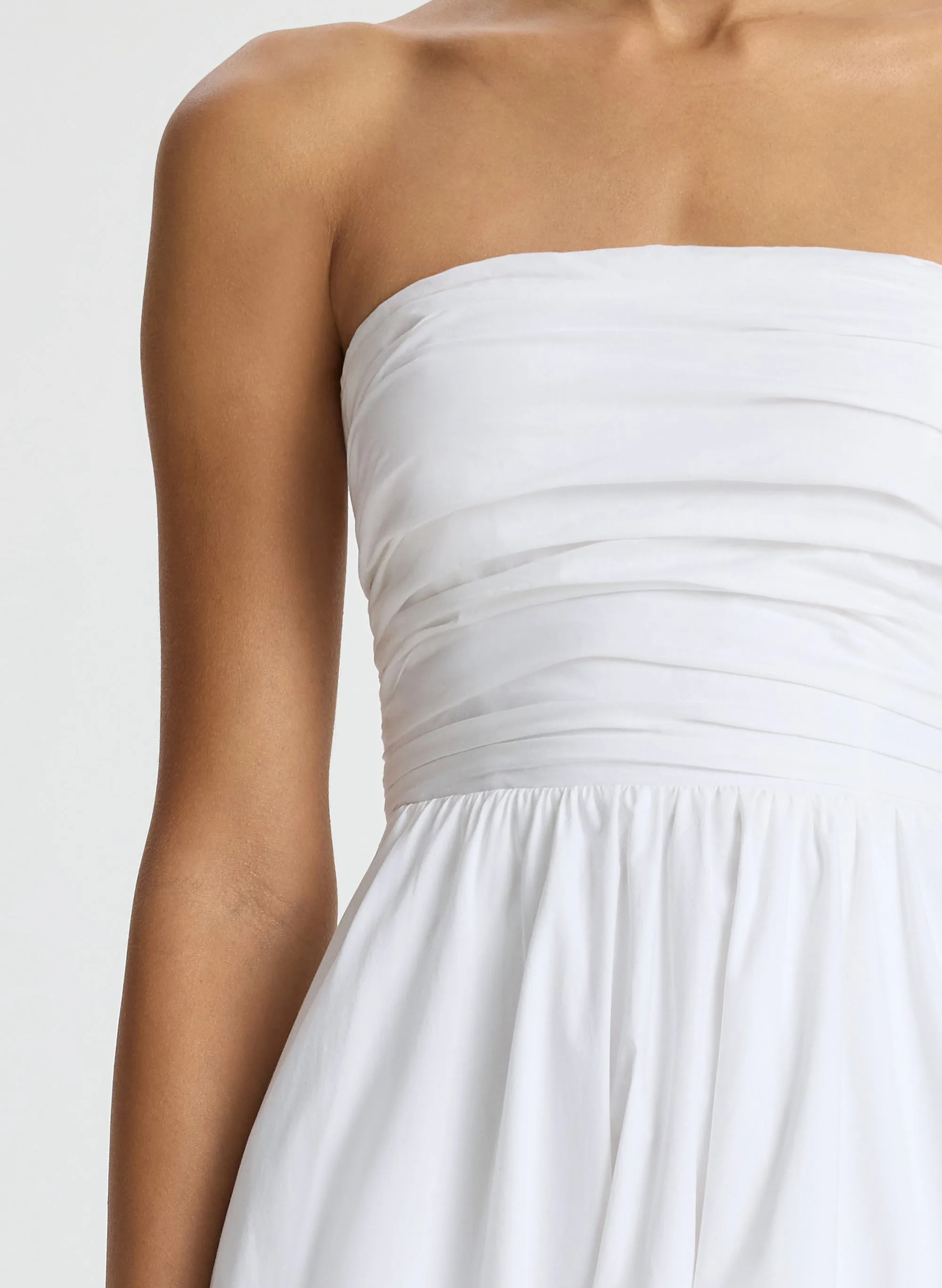 Tate Strapless Midi Dress