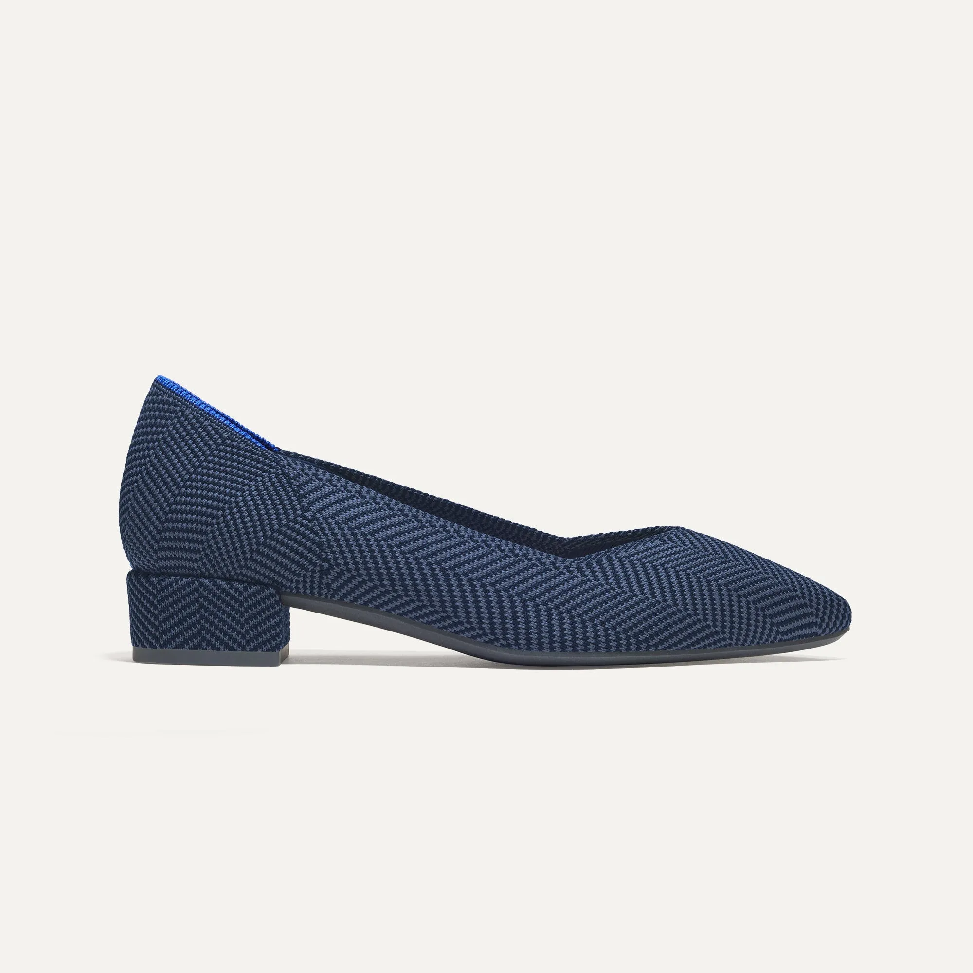 The High Point - Navy Herringbone