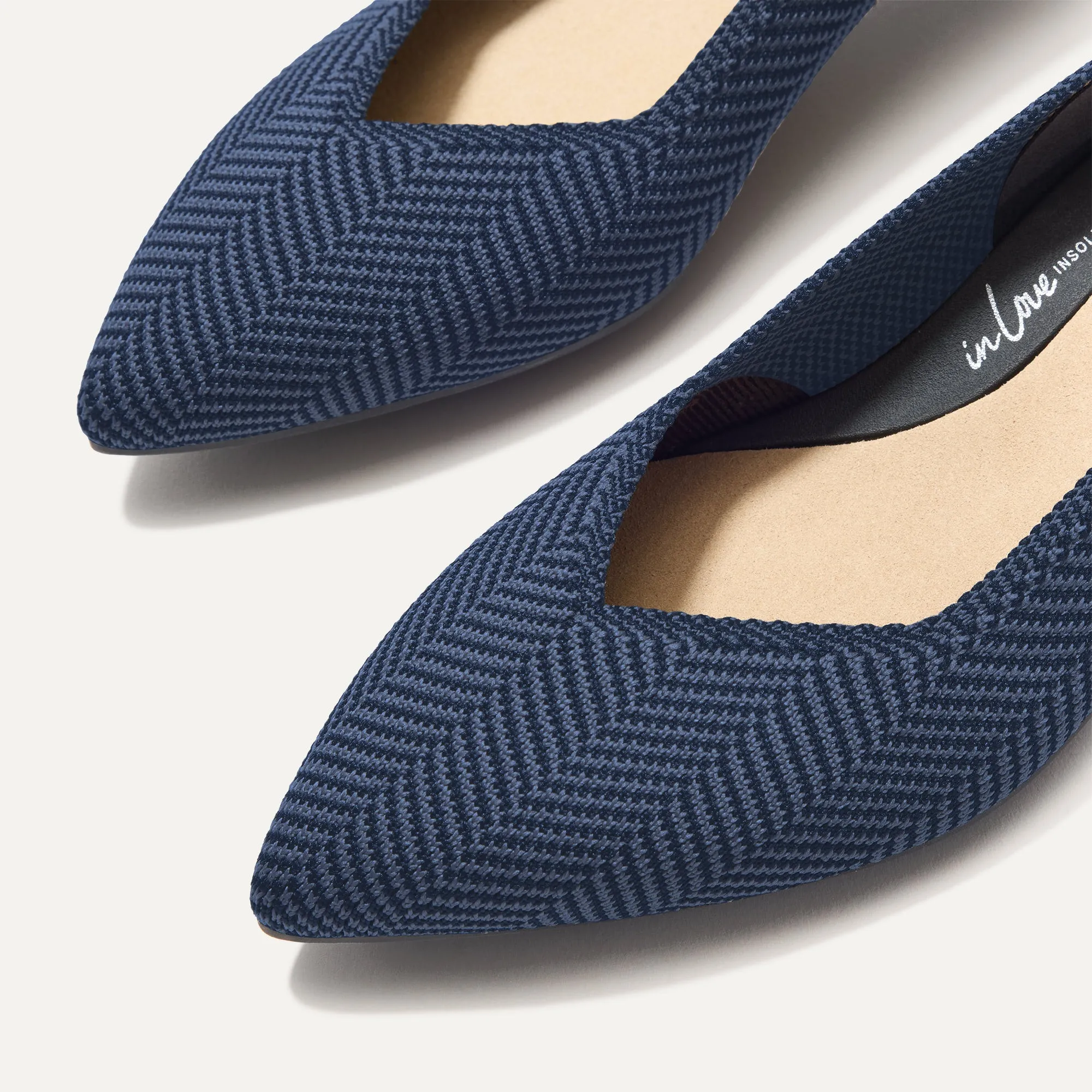 The High Point - Navy Herringbone