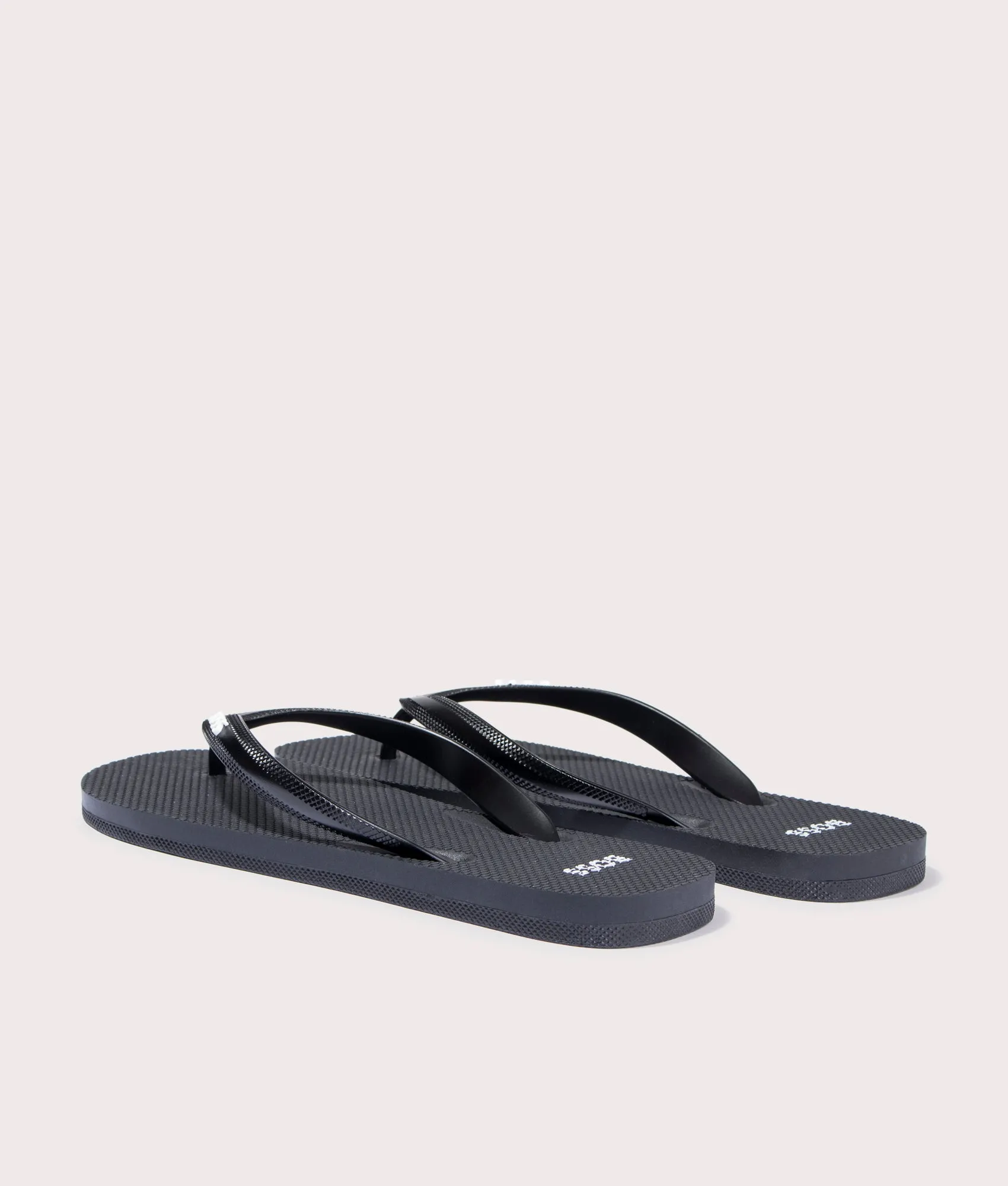 Tracy Branded Strap Flip Flops