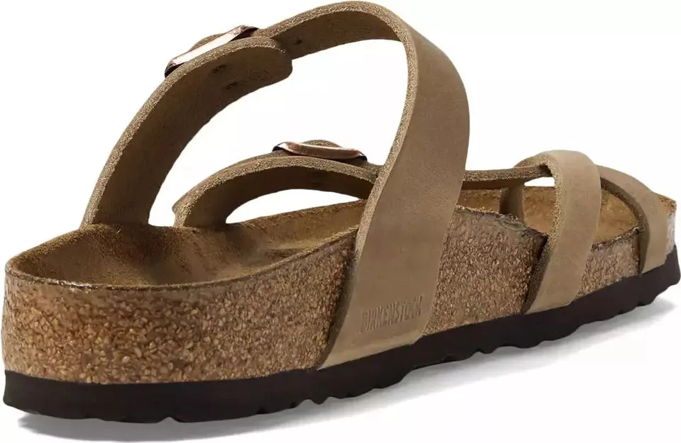 Unisex Shoes Birkenstock ARIZONA Soft Footbed Sandals 0552811 TOBACCO LEATHER