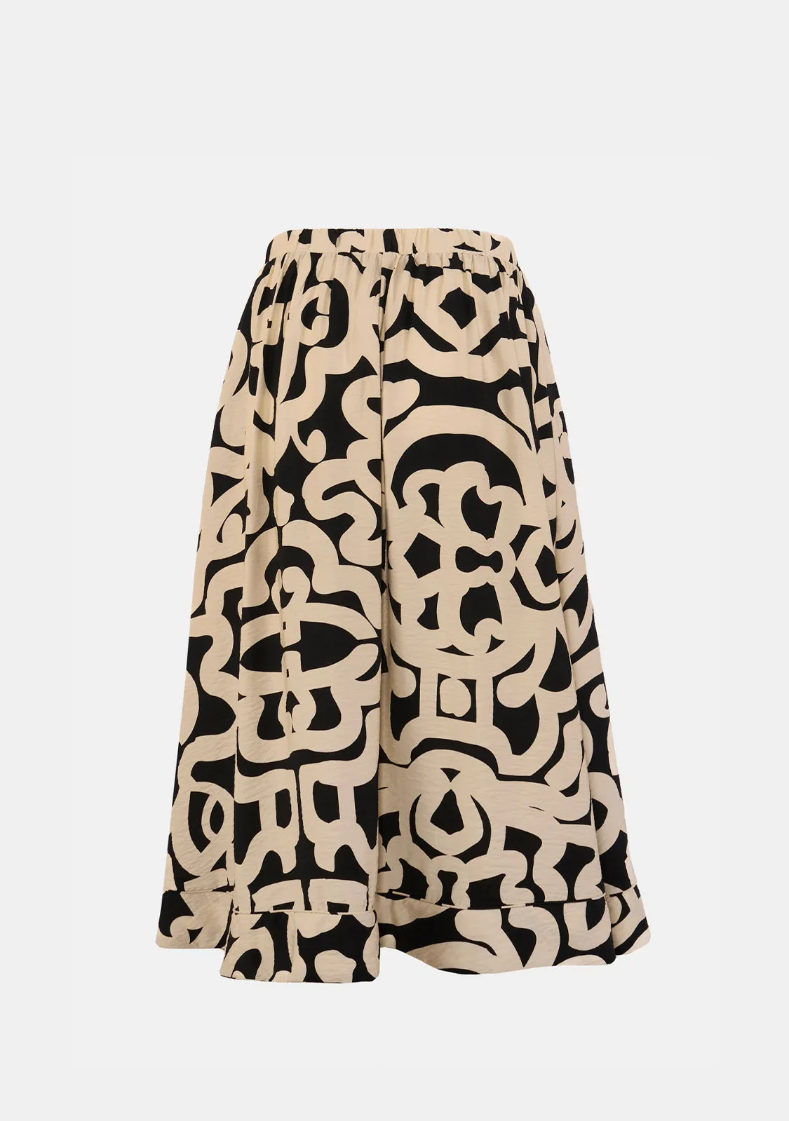 VMLuzia Printed Midi Skirt